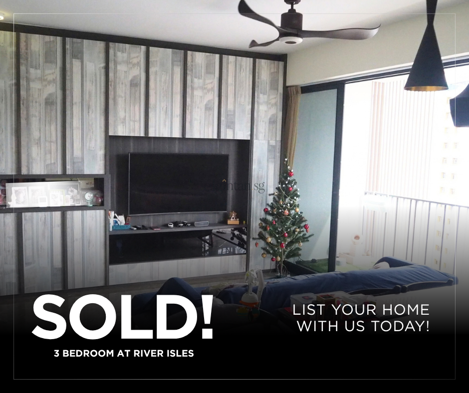 3 bedroom condo sold in river isles