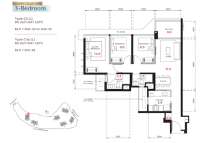 Thomson Reserve Condo | Review, Prices, Floor Plans & Best Stacks 3 bedroom at thomson reserve