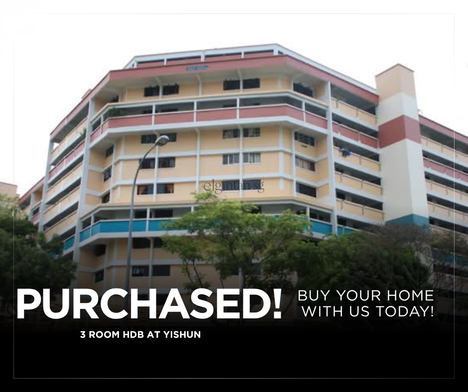 3 room hdb purchased in yishun