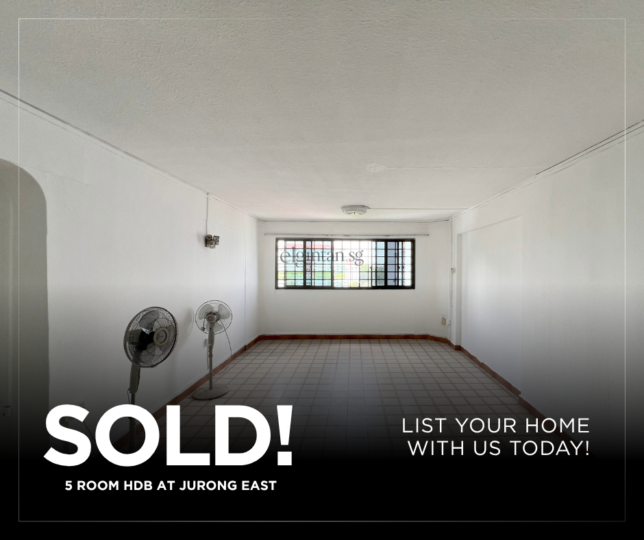 5 room hdb sold in jurong east