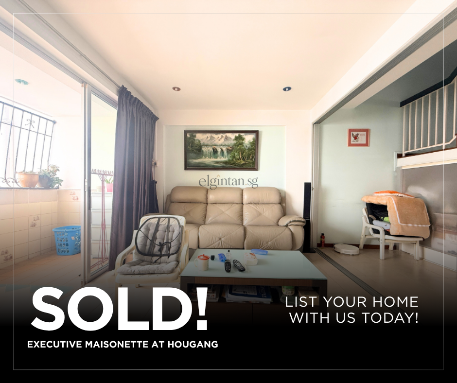 executive hdb sold in hougang