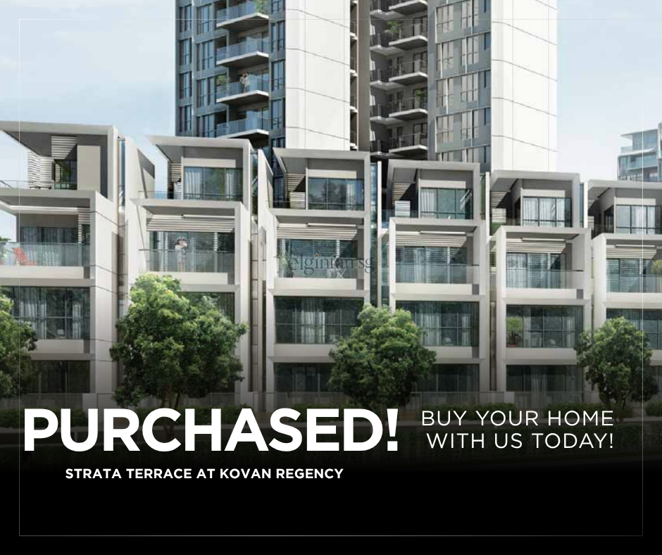 strata terrace purchased in kovan regency